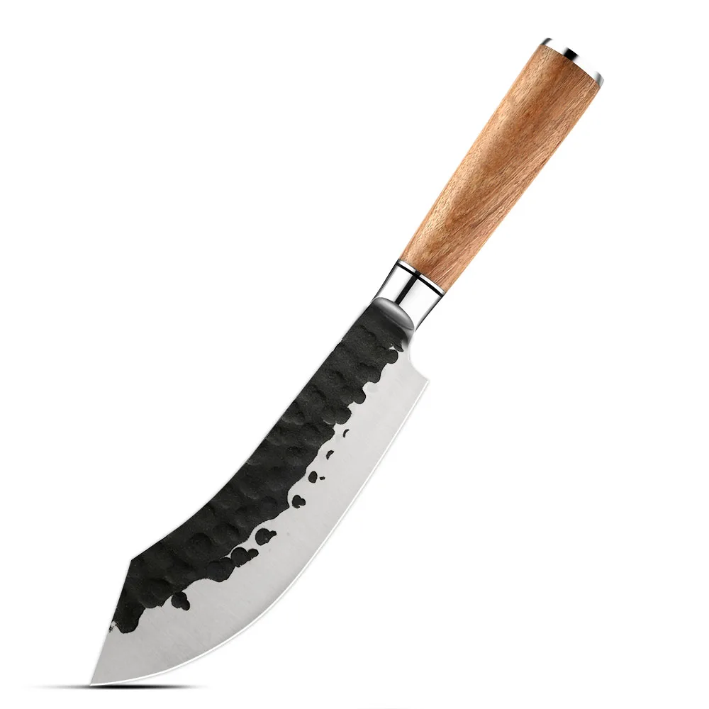 Butcher High-Carbon Stainless Steel Rosewood Handle 18cm - Hikari