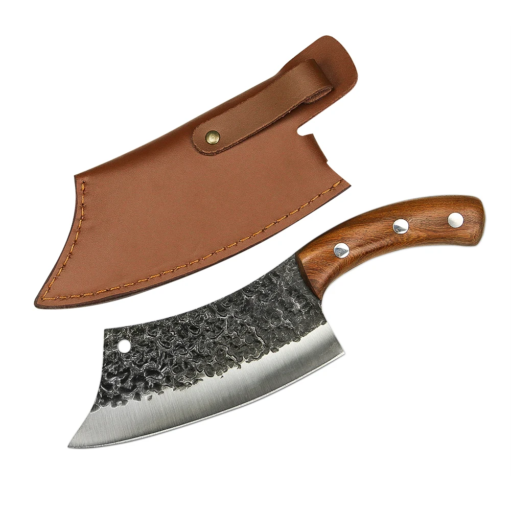 Meat Handling - Hikari Butcher Knife – Carbon Steel Blade with Rosewood Handle for Precision Meat Processing - Hikari
