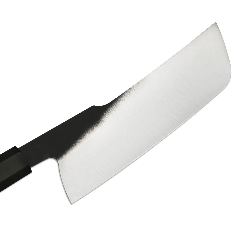 Professional Vegetable Knife, Hikari Knife - Irregular 440C Stainless Steel Premium Olive Wood Handle 18cm - Hikari