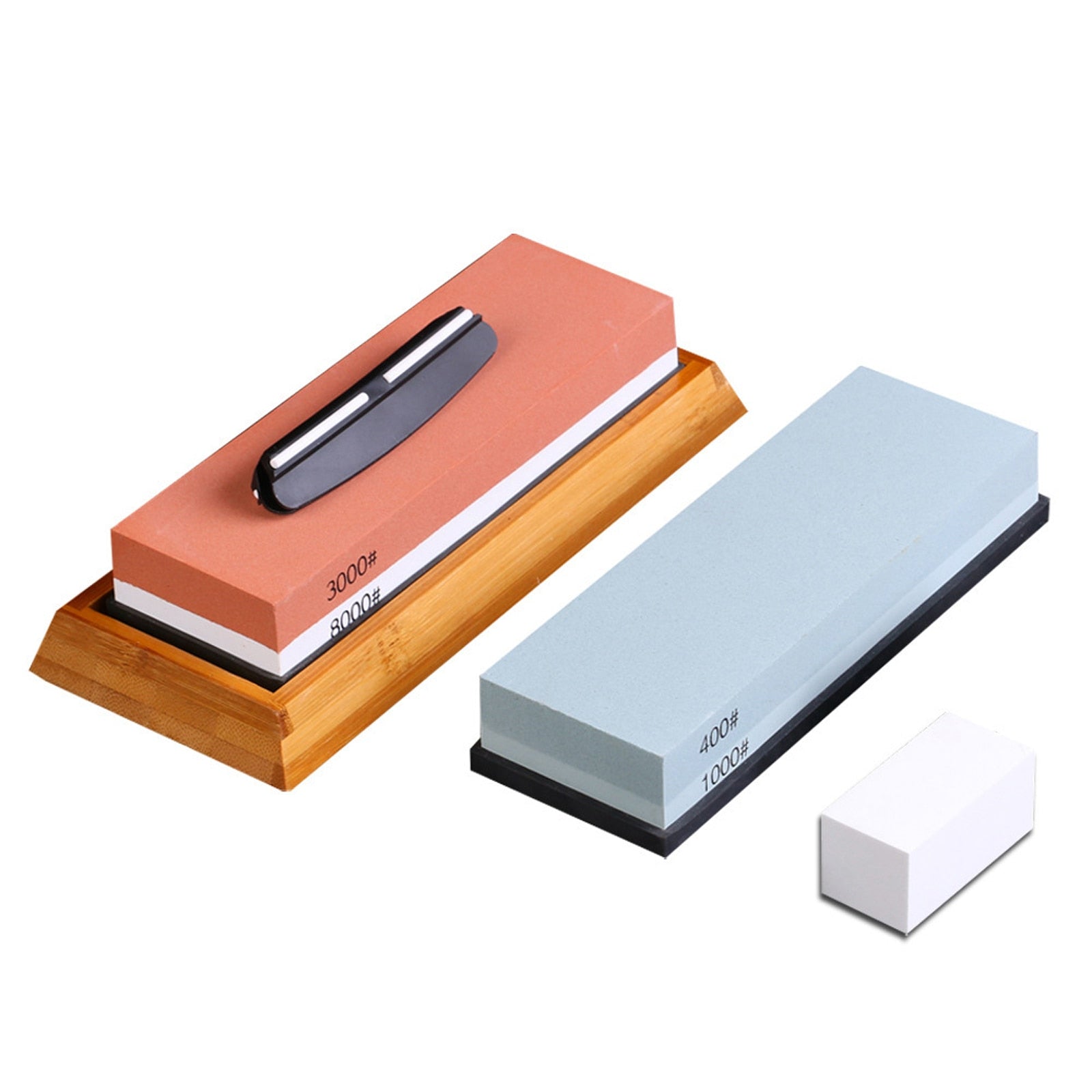  - Dual-Sided Whetstone for Knife Sharpening – 3000/8000 Grit Set for Professional Sharpening - Hikari